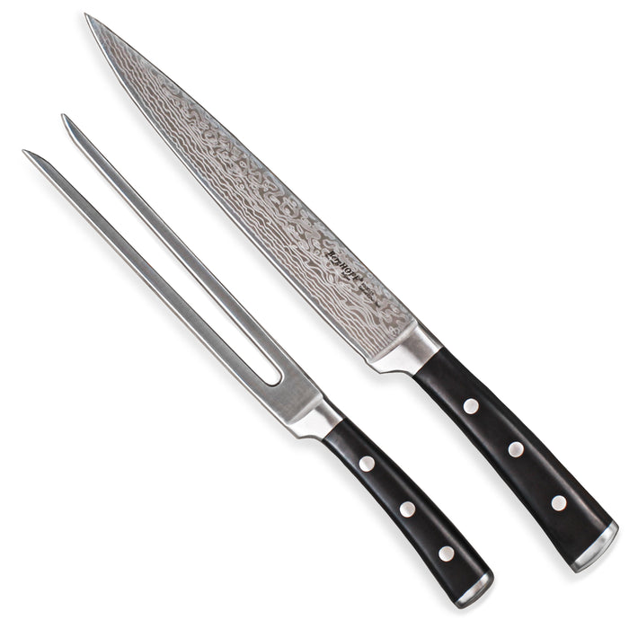 Image 1 of Shopberghoff Antigua 2Pc Carving Set: Knife and Fork