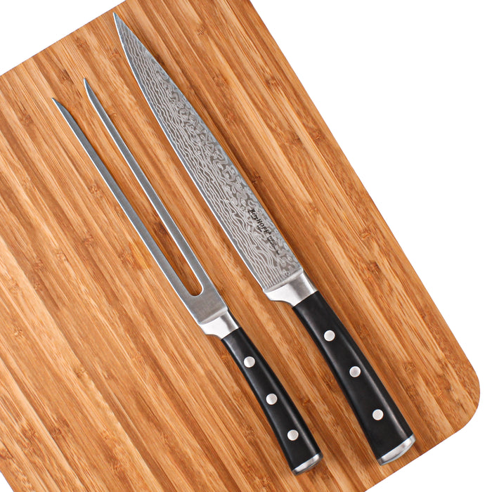 Image 4 of Shopberghoff Antigua 2Pc Carving Set: Knife and Fork