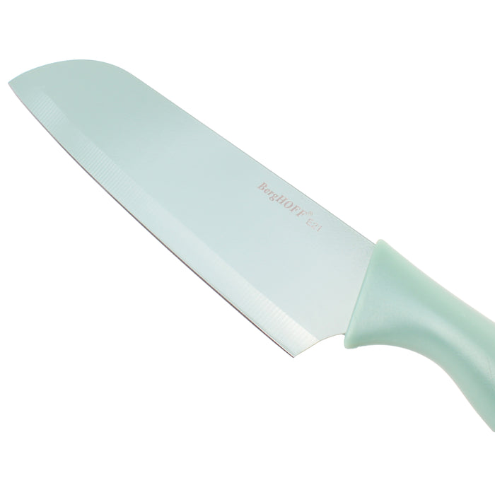 Image 4 of Shopberghoff 8Pc Stainless Steel Kitchen Knife Set with Universal Knife Block, Mint