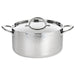 Image 7 of Vintage 13pc Tri-Ply 18/10 Stainless Steel Cookware with Spatulas Set, SS Lids, Hammered