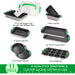Image 13 of Shopberghoff 11Pc Perfect Slice Bakeware Set, Silver & Green