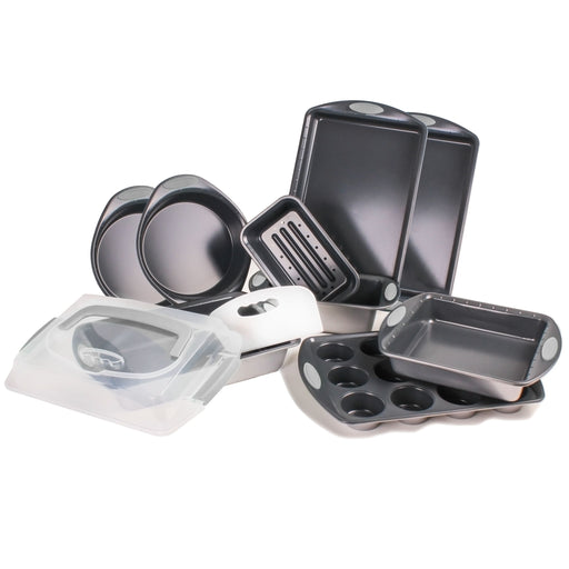 Image 1 of Shopberghoff 11Pc Perfect Slice Bakeware Set, Silver