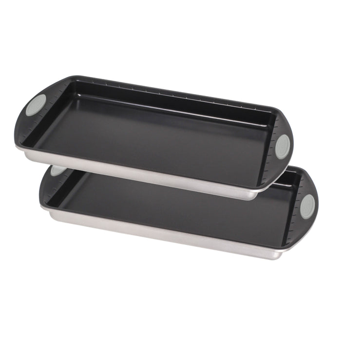 Image 13 of Shopberghoff 11Pc Perfect Slice Bakeware Set, Silver