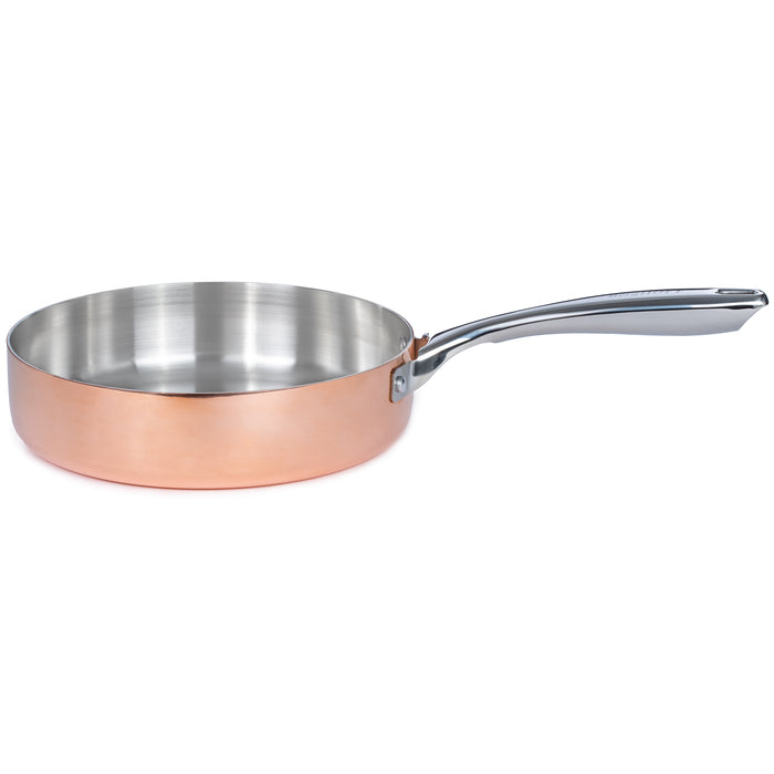 Image 7 of Shopberghoff Vintage 4pc Tri-Ply Copper Cookware Set with Lids, Polished