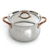 Image 7 of Ouro Gold 3pc 18/10 SS Steamer Set, SS Lids, Rose Gold Handles