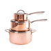 Image 3 of Shopberghoff Vintage 6pc Tri-Ply Copper Cookware Set with Lids, Polished