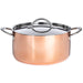 Image 11 of Shopberghoff Vintage 6pc Tri-Ply Copper Cookware Set with Lids, Polished