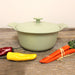 Image 14 of Ron 3Pc Cast Iron Cookware Set , Green