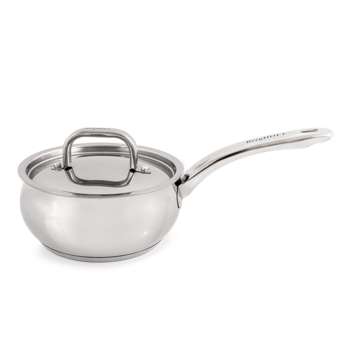 Image 5 of Shopberghoff Belly Shape 6pc 18/10 Stainless Steel Cookware Set with SS Lids