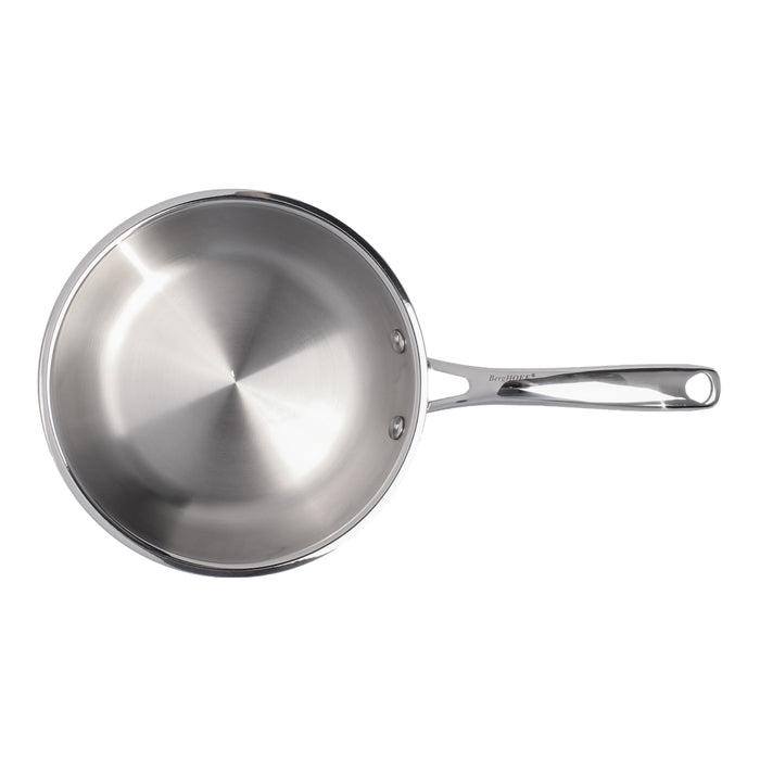 Image 2 of Shopberghoff Professional 2pc Tri-Ply 18/10 Stainless Steel Cookware Set, 8" & 10" Fry Pan