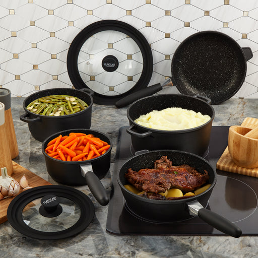 Image 02 of EuroCAST 7Pc Chef Cookware Set
