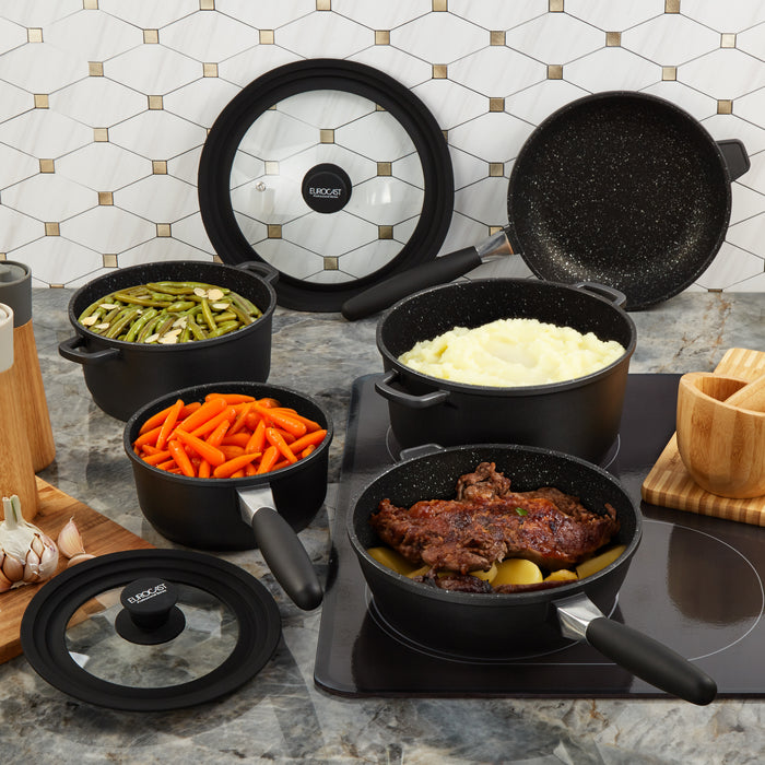 Image 02 of EuroCAST 7Pc Chef Cookware Set