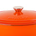Image 8 of Neo 4pc Cast Iron Cookware Set, 5qt. & 8qt., Orange