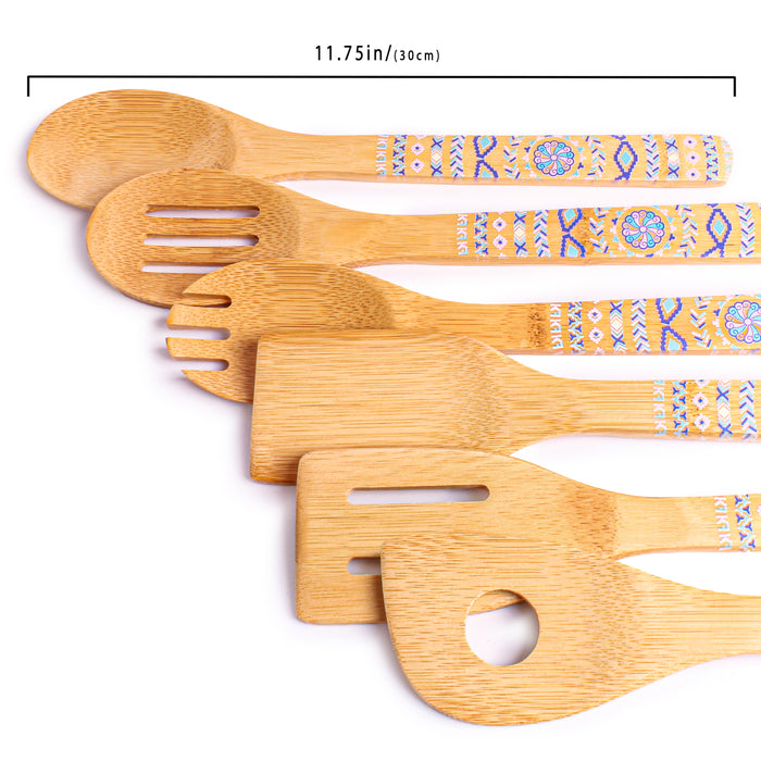 Image 8 of Shopberghoff Patterned 10Pc Bamboo Set
