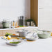 Image 2 of Shopberghoff Leo Balance 11pc Non-stick Aluminum Cookware Set, Glass Lids, Moonmist