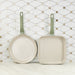 Image 7 of Shopberghoff Leo Balance 11pc Non-stick Aluminum Cookware Set, Glass Lids, Sage