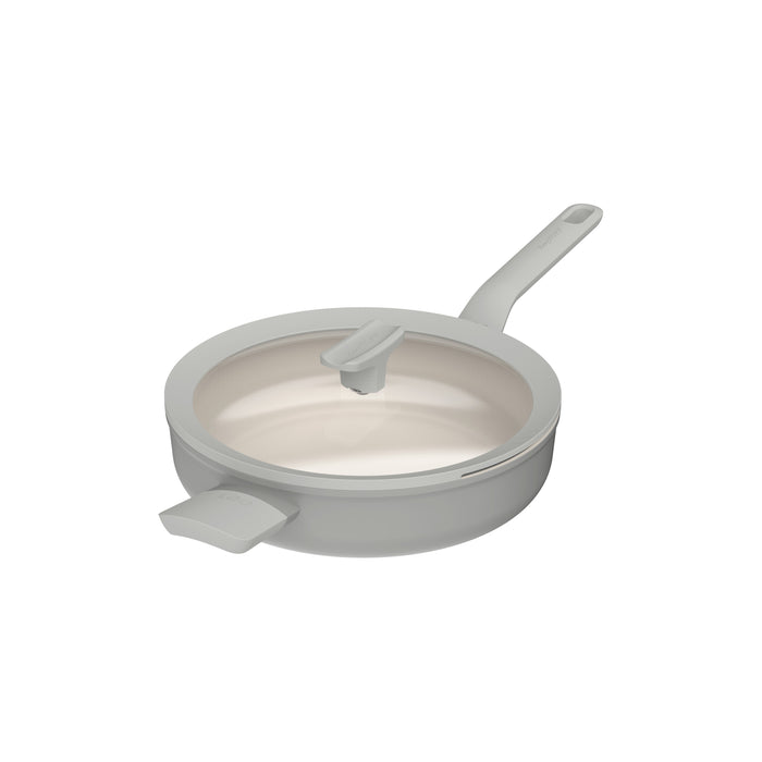 Image 7 of Shopberghoff Leo Balance 5pc Non-stick Aluminum Cookware Set, Glass Lids, Moonmist
