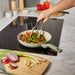 Image 3 of Shopberghoff Leo Balance 5pc Non-stick Aluminum Cookware Set, Glass Lids, Sage