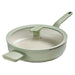 Image 12 of Shopberghoff Leo Balance 5pc Non-stick Aluminum Cookware Set, Glass Lids, Sage