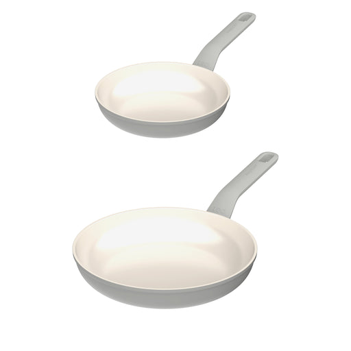 Image 1 of Shopberghoff Leo Balance 2pc Non-stick Aluminum Fry Pan Set, Moonmist