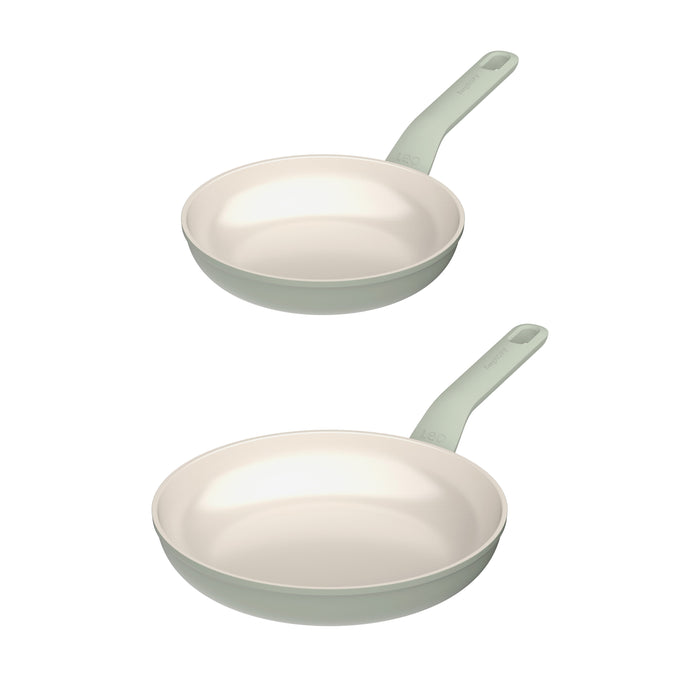 Image 1 of Shopberghoff Leo Balance 2pc Non-stick Aluminum Fry Pan Set, Sage