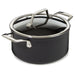 Image 6 of Shopberghoff Essentials Non-stick Hard Anodized 8" Stockpot 3.3qt. With Glass Lid, Black