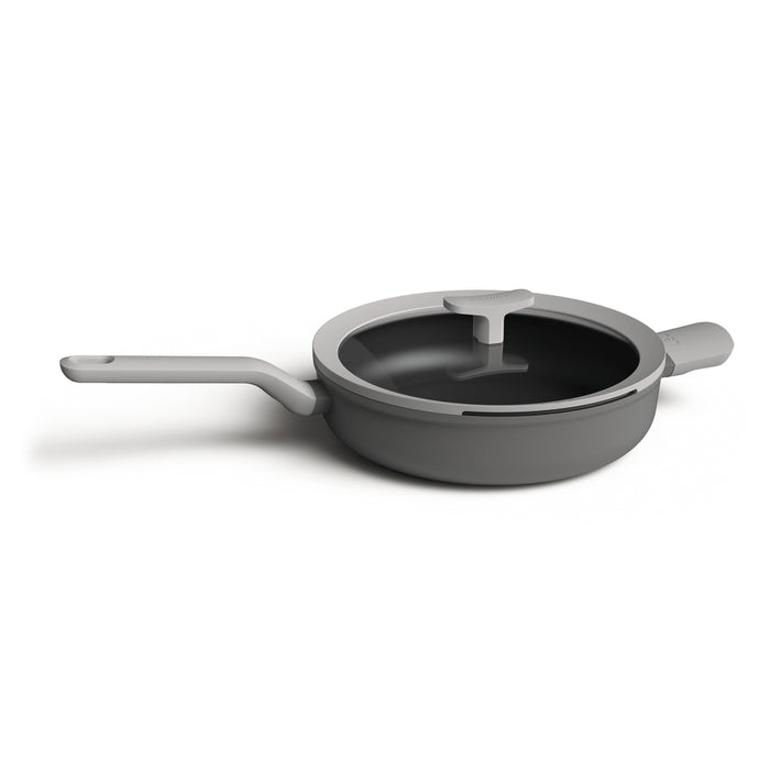 Image 3 of Shopberghoff Leo 10Pc Non-stick Ceramic Cookware Set With Glass lid, Grey