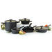 Image 1 of Shopberghoff Leo 10Pc Non-stick Ceramic Cookware Set With Glass lid, Black