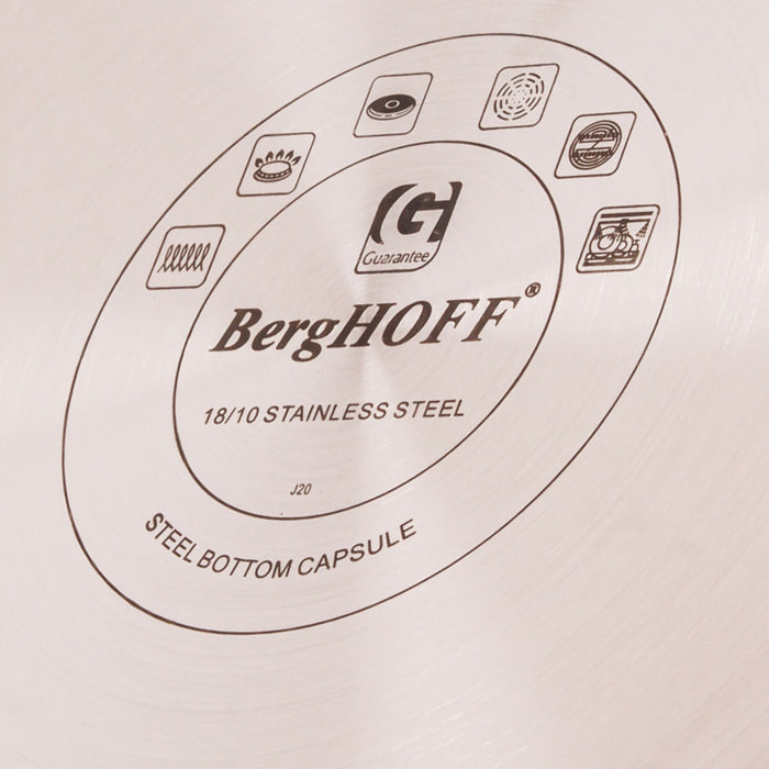 Image 4 of Shopberghoff Ouro Gold 2pc 18/10 Stainless Steel Fry Pan Set