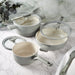 Image 2 of Shopberghoff Balance 6Pc Non-stick Ceramic Cookware Set With Glass Lid, Recycled Aluminum, Moonmist