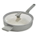 Image 6 of Shopberghoff Balance 6Pc Non-stick Ceramic Cookware Set With Glass Lid, Recycled Aluminum, Moonmist