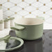 Image 6 of Shopberghoff Balance 6Pc Non-stick Ceramic Cookware Set With Glass Lid, Recycled Aluminum, Sage