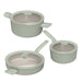 Image 10 of Shopberghoff Balance 6Pc Non-stick Ceramic Cookware Set With Glass Lid, Recycled Aluminum, Sage
