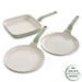 Image 8 of Shopberghoff Balance 3Pc Non-stick Ceramic Specialty Cookware Set, Recycled Aluminum, Sage