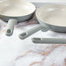 Image 4 of Shopberghoff Balance 3Pc Non-stick Ceramic Frying Pan Set, Recycled Aluminum, Moonmist