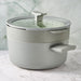 Image 2 of Shopberghoff Balance 3Pc Non-stick Ceramic Steamer Set, Recycled Aluminum, Moonmist