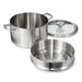 Image 1 of Shopberghoff Graphite 3Pc Recycled 18/10 Stainless Steel Steamer Set