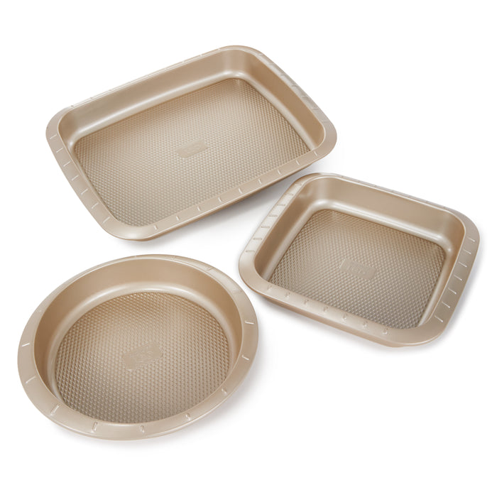 Image 1 of Shopberghoff Balance 3Pc Non-stick Carbon Steel Cake Pan Set