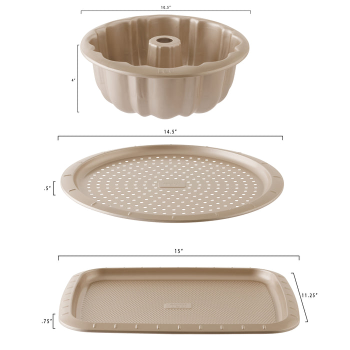 Image 8 of Shopberghoff Balance 3Pc Non-stick Carbon Steel Specialty Bakeware Set