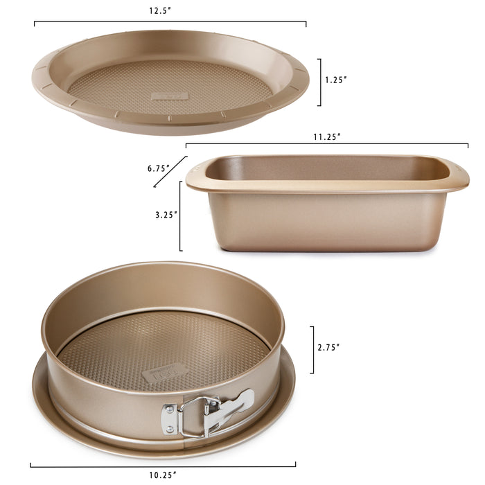 Image 8 of Shopberghoff Balance 3Pc Non-stick Carbon Steel Bake Pan Set
