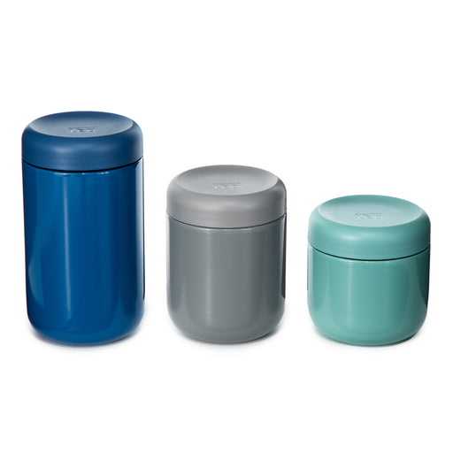 Image 1 of Leo 3Pc Insulated Food Container Set