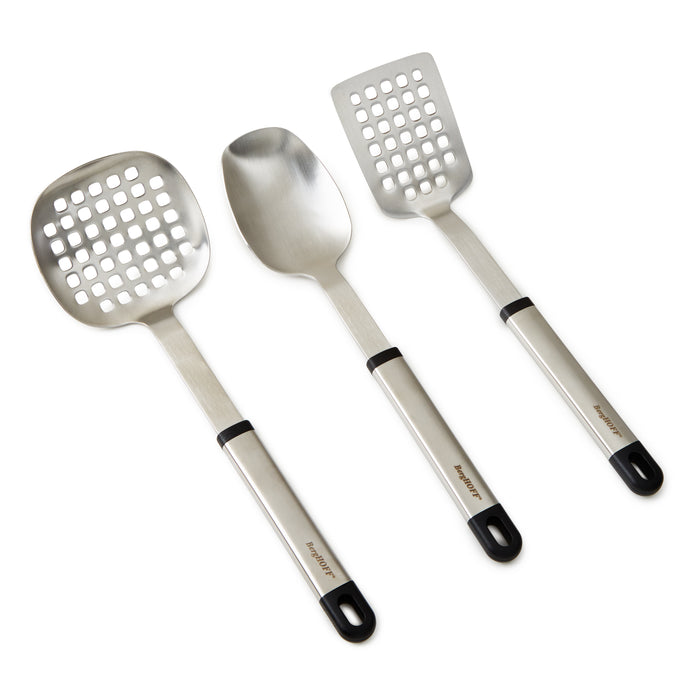 Image 1 of Essentials 3Pc Stainless Steel Utensil Set