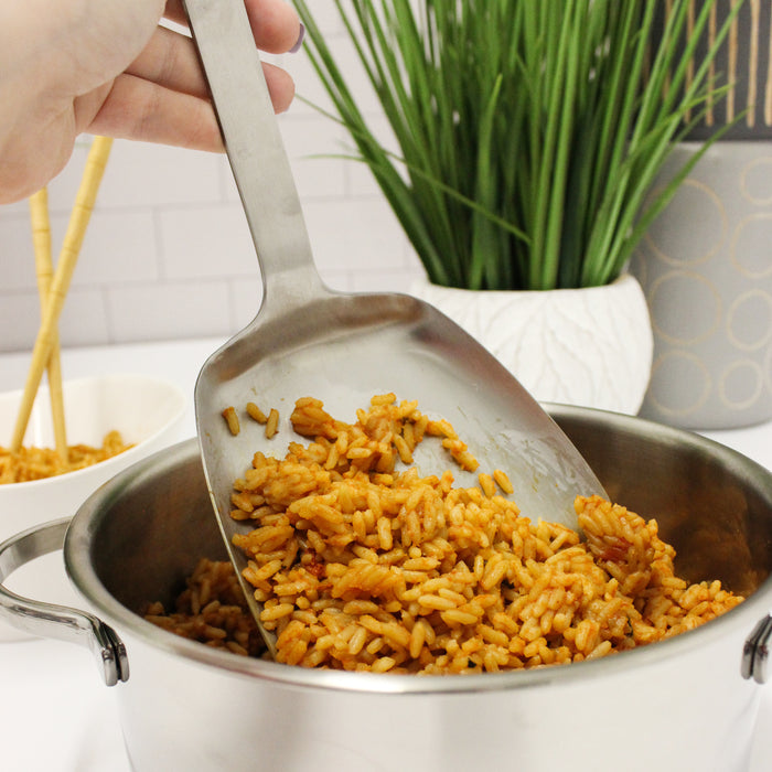 Image 4 of Essentials 2Pc Stainless Steel Asian Utensil Set