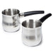 Image 1 of Essentials 2Pc 18/10 Stainless Steel 3.5" Moka Pot Set, 18oz