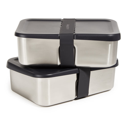 Image 1 of Essentials 6Pc 18/10 Stainless Steel Lunch Box Set For Two