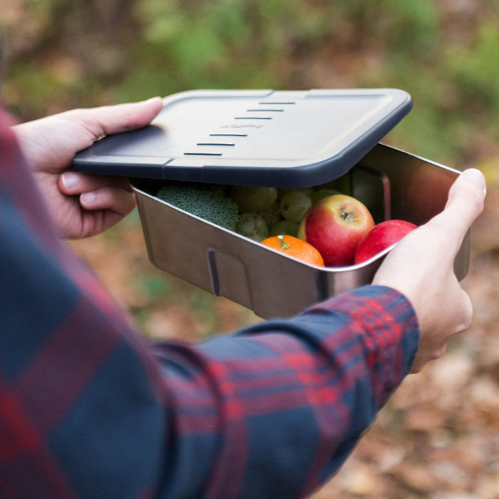 Image 5 of Essentials 6Pc 18/10 Stainless Steel Lunch Box Set For Two