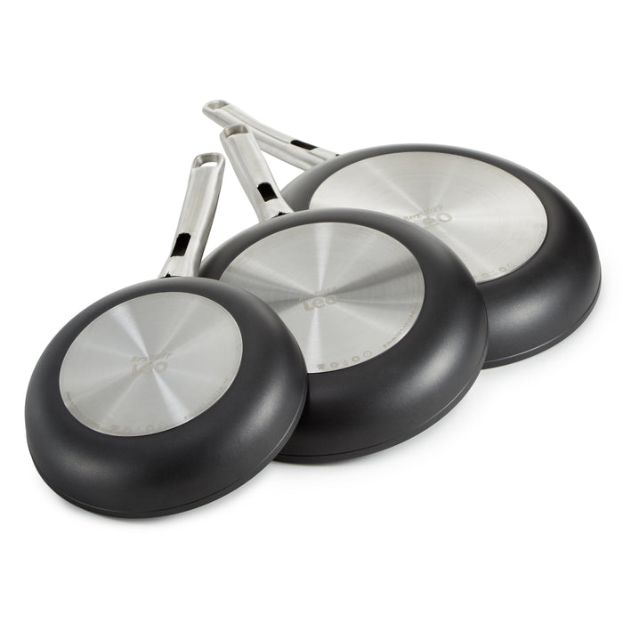 Image 3 of Shopberghoff Graphite 3Pc Non-stick Ceramic Frying Pan Set