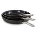 Image 7 of Shopberghoff Graphite 3Pc Non-stick Ceramic Frying Pan Set