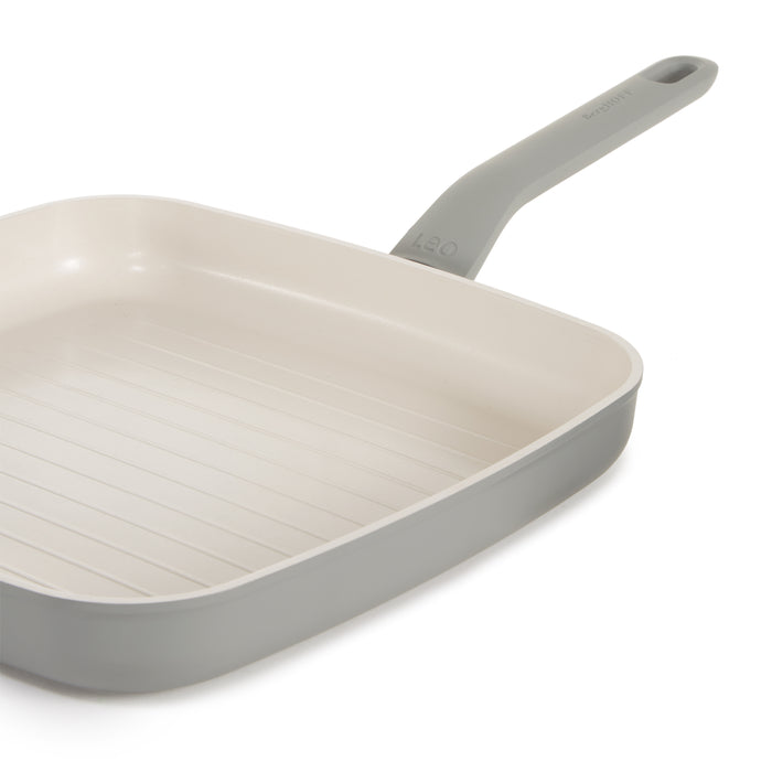 Image 8 of Shopberghoff Balance 2Pc Non-stick Ceramic Specialty Cookware Set, Recycled Aluminum, CeraGreen, Moonmist
