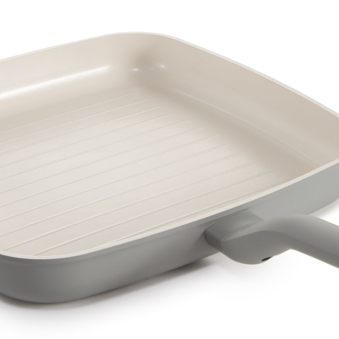 Image 9 of Shopberghoff Balance 2Pc Non-stick Ceramic Specialty Cookware Set, Recycled Aluminum, CeraGreen, Moonmist